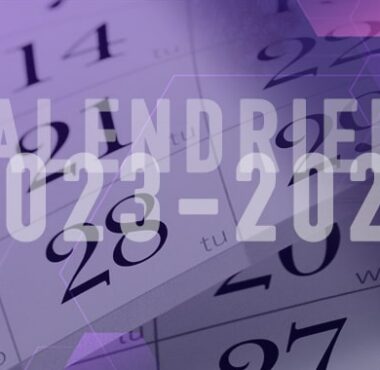 Calendriers généraux du club