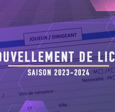 Renouvellement de Licence