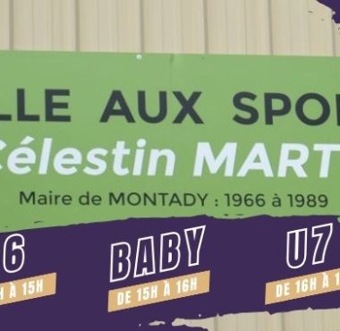 Entrainements en salle, à Montady
